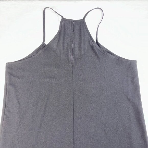 Paper Crane Black Sleeveless Halter Top - Size L - Picture 4 of 5